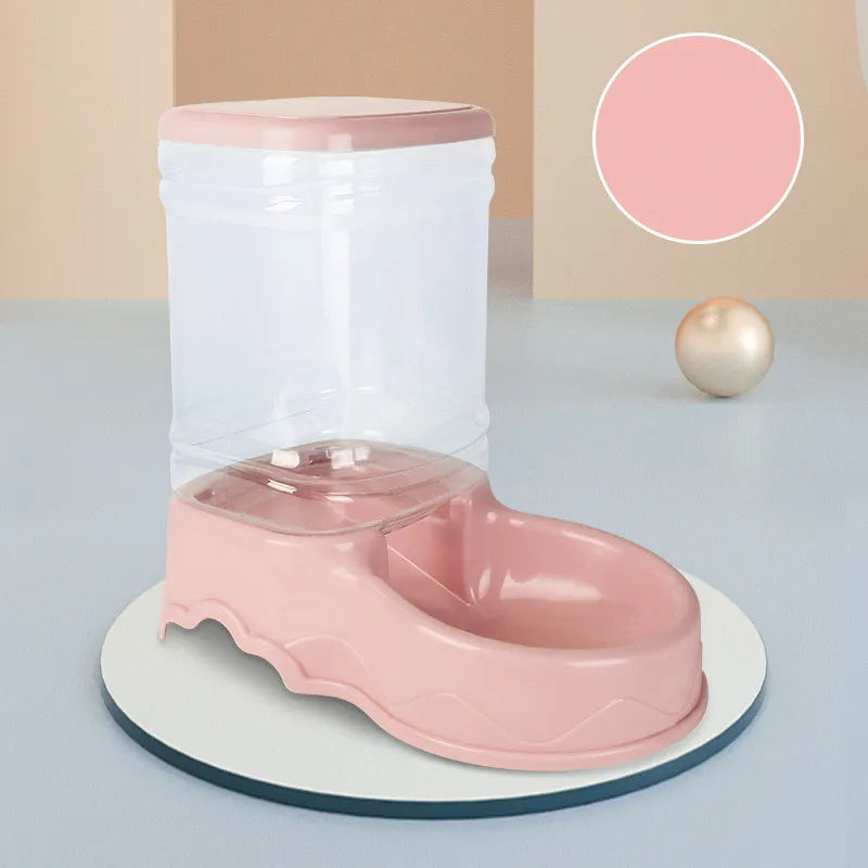 Dog Automatic Drinking Fountain Mobile Unplugged Feeding Pet Supplies