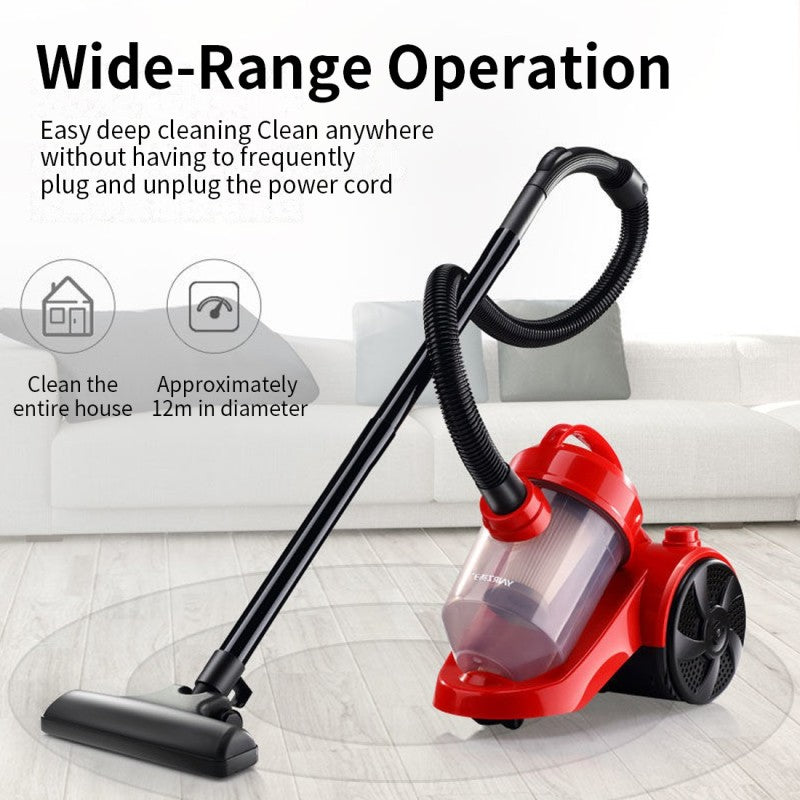 NEW 9PCS Red Black Multi-function Vacuum Cleaner Dust Remover With Motor UK