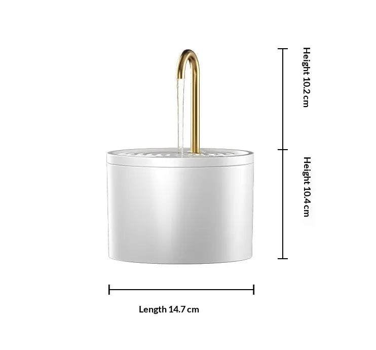 Household Cat Automatic Circulating Water Fountain