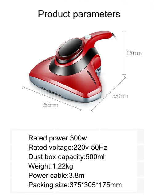 Ultraviolet Sterilizer Vacuum Cleaner for Bed