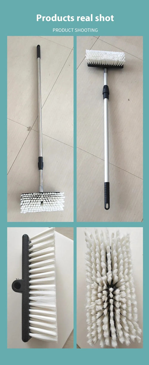 Aluminum Alloy Rod Truck Car Wash Brush Does Not Hurt Car Paint