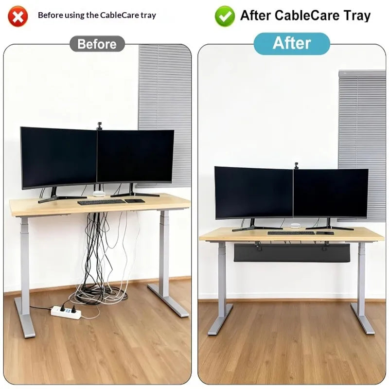 Desk Cable Organizer Desktop Storage Rack